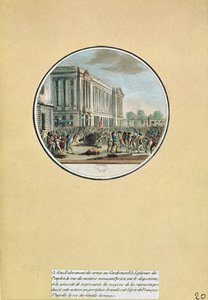 La saisie des armes du Garde-Meuble de Paris, 13 juillet 1789